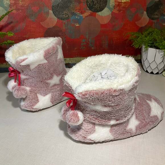 Girl's Anti-slip Fuzzy Comfy Slipper,1-2 - Picture 5 of 11